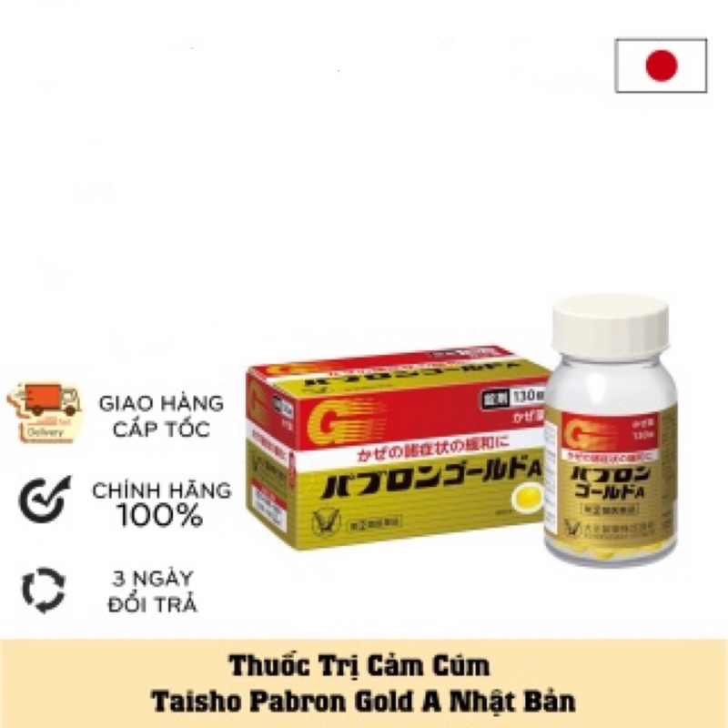 CẢM_CÚM_NHẬT_BẢN - Trẻ Em 46 Gói, Người Lớn 44 Gói, 210 Viên