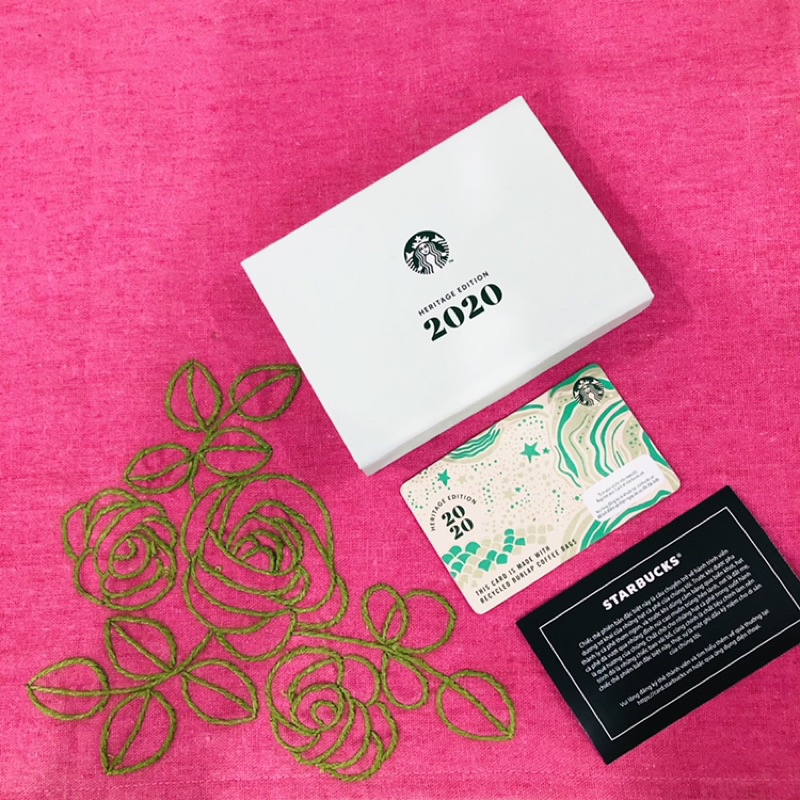 HỘP THẺ HERITAGE 2020 SƯU TẦM TỪ STARBUCKS VIỆT NAM