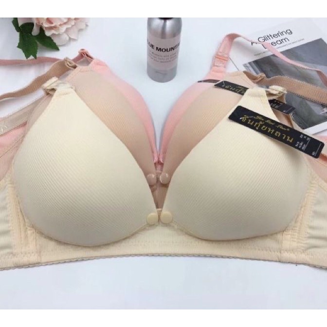 Áo lót bầu 💖 Freeship từ 50k 💖 áo ngực bầu thông hơi quả to có nút bấm, tiện sử dụng để cho con bú