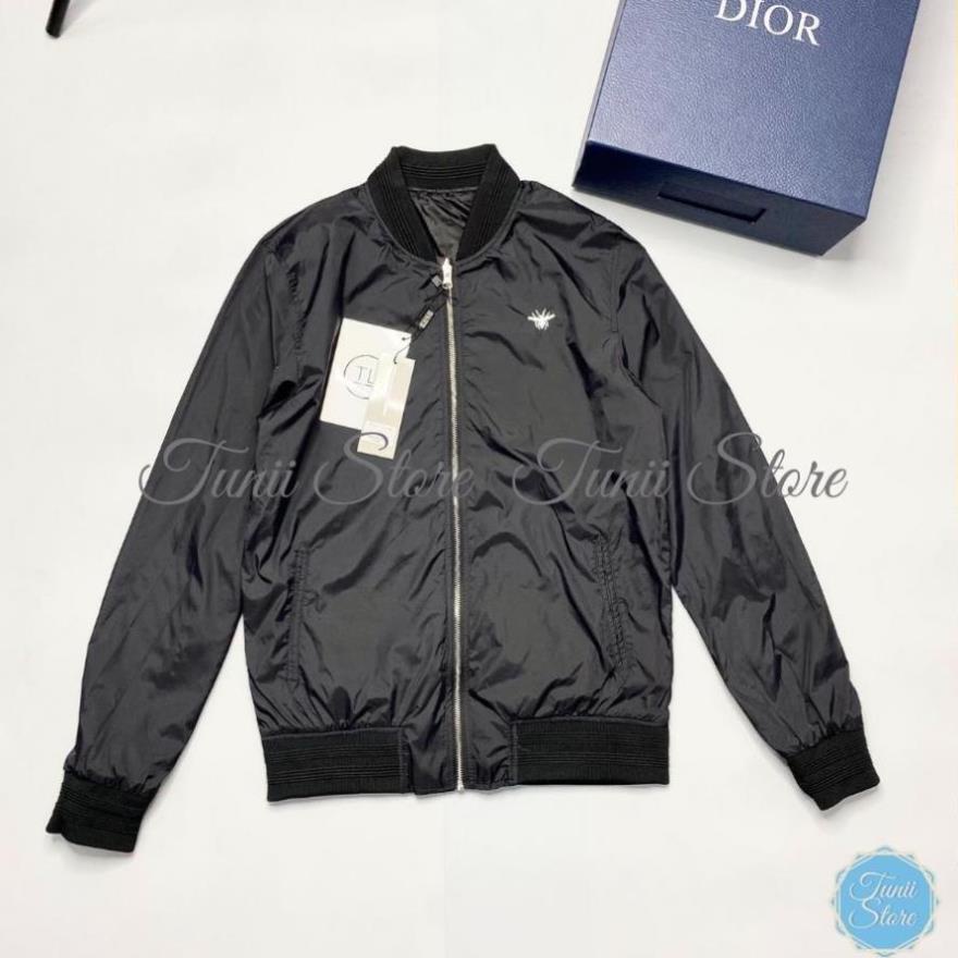 Áo Khoác Gió DRA1013 Hai Lớp Phối 2 Mặt Vân/Trơn Độc Đáo - Áo Gió Đôi Nam Nữ - Tunii Store -gt3 HOT 