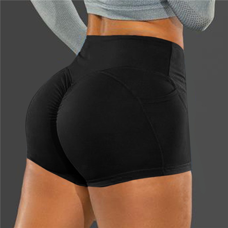 Quần Short Legging Thể Thao Lưng Cao Thời Trang Cho Nữ