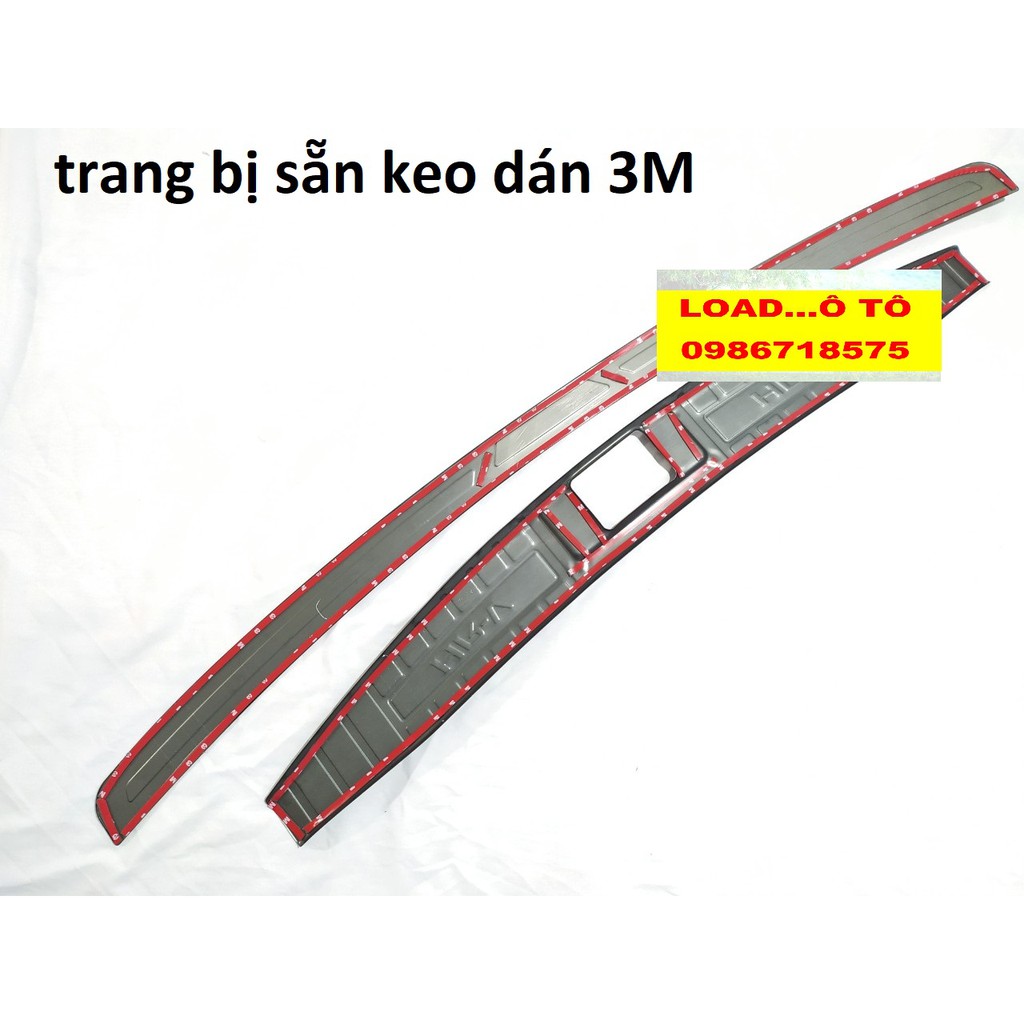 Ốp Bậc Cốp, Chống Trầy Cốp Xe Honda HRV Mẫu Titan Cao Cấp