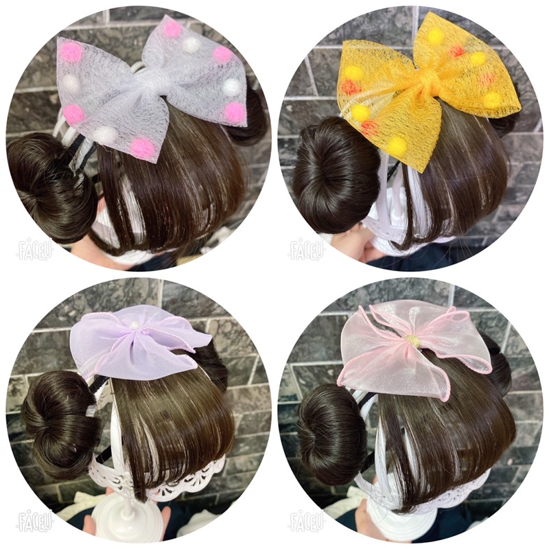 Set natra kèm nơ xinh cho bé