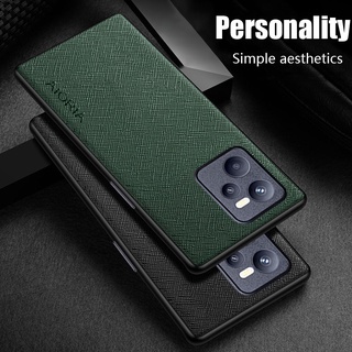 Ốp Điện Thoại Da PU Viền TPU Bảo Vệ Toàn Diện Chất Lượng Cao Cho Realme C35