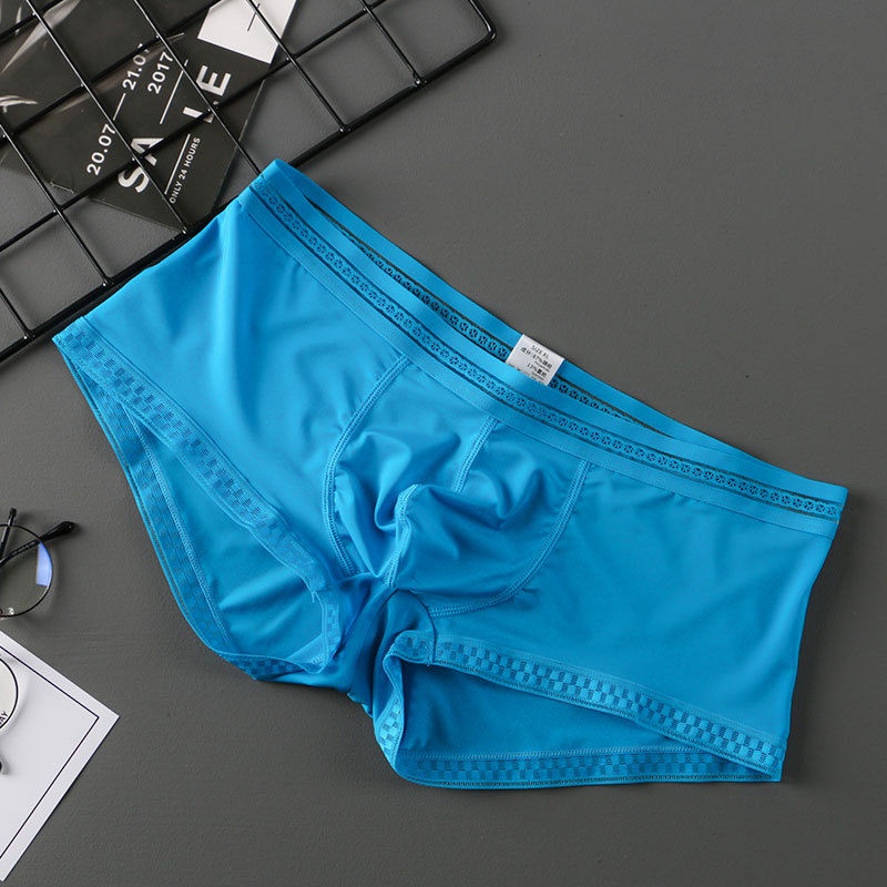 Quần Lót Boxer Dạng Lưới Cho Nam Giới