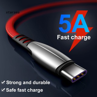 Cáp sạc nhanh 5a type c cho huawei letv