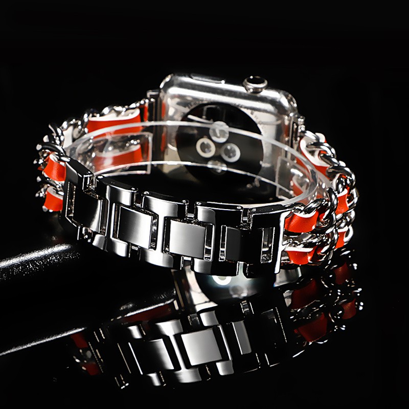 Dây Inox Khóa Kim Loại Cho Đồng Hồ for iWatch 42mm / 38mm 3 2 1