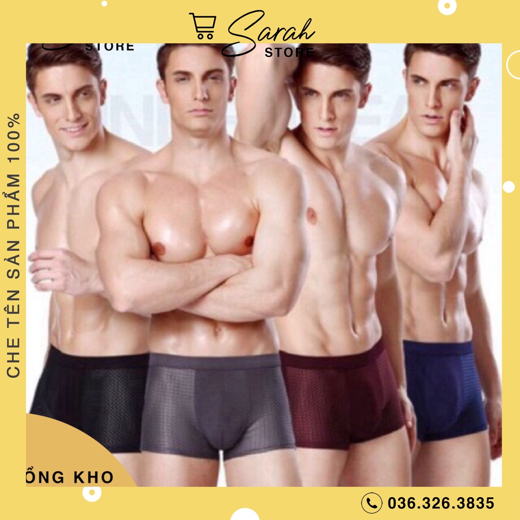 Combo Hộp 4 Quần Sịp Thông Hơi Loại Mới