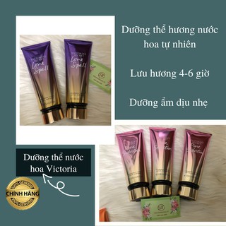 Dưỡng thể, sữa dưỡng thể  Body Lotion Victoria Secret 236ml dưỡng ẩm toàn thân, hương nước hoa tự nhiên lưu hương 6 tiến