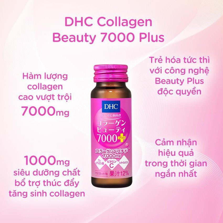 Collagen nước CK Collagen Beauty 7000 Plus (7 Lọ)
