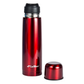Bình giữ nhiệt inox Carlmann 500ml màu đỏ