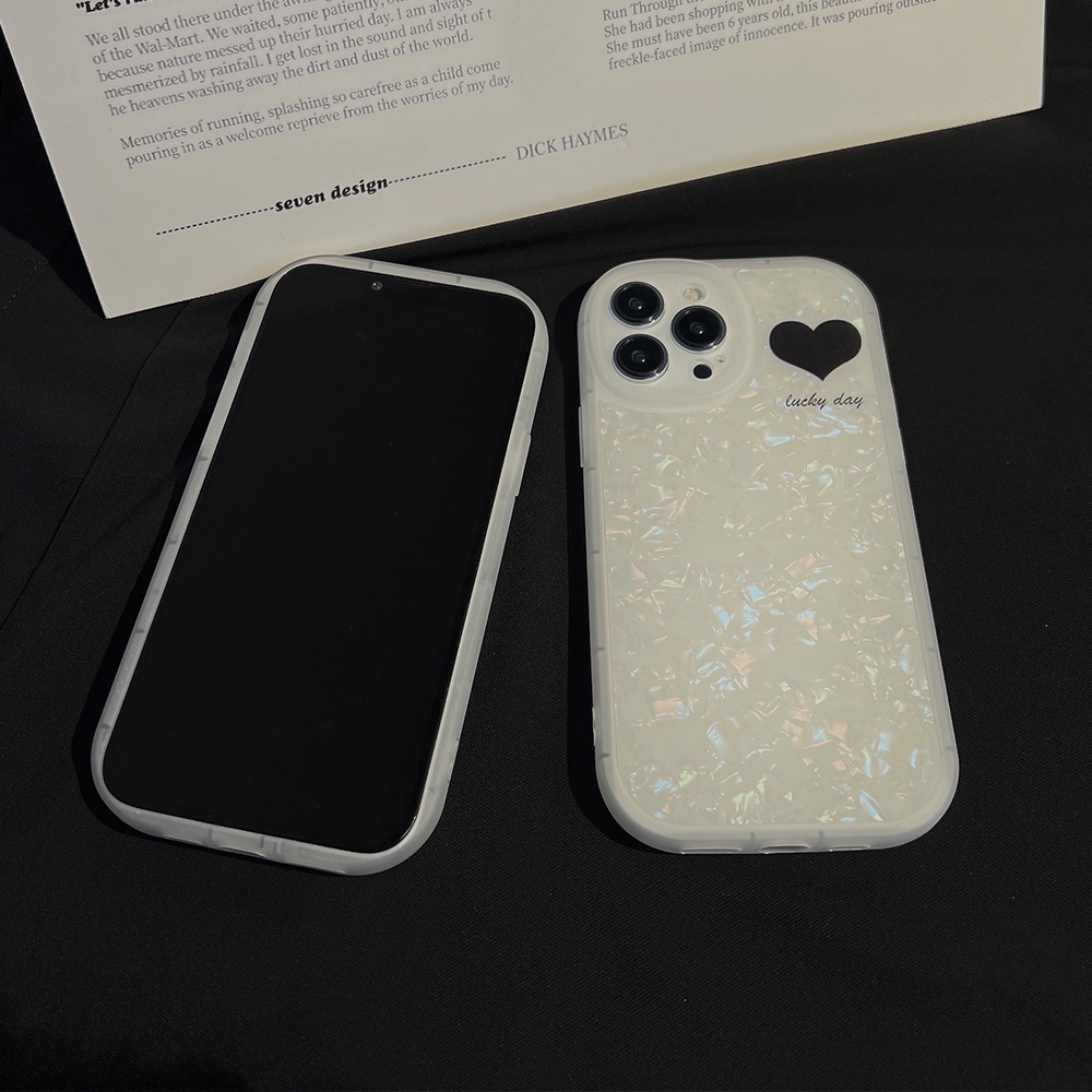 Ốp Điện Thoại TPU Mềm Chống Sốc Hình Trái Tim Dễ Thương Cho iPhone 11 12 13 Pro max mini XS max xr 7 8 se2020 plus