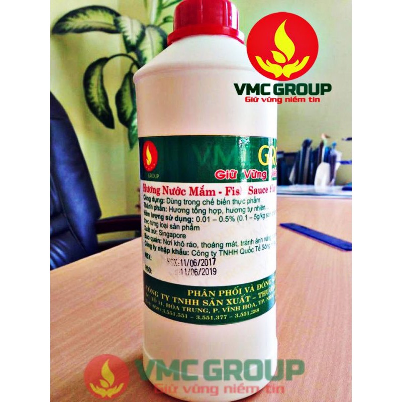 Hương nước mắm VMC tạo hương thơm cho nước mắm truyền thống