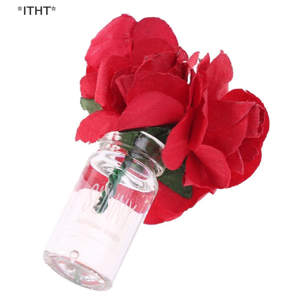 Chậu Kính Trồng Cây Mini Tỉ Lệ 1 / 12 Trang Trí Nhà Búp Bê
