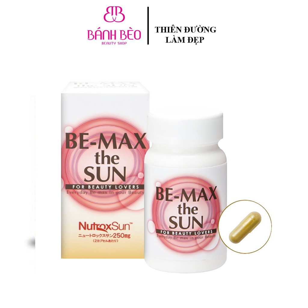 Viên uống chống nắng trắng da Be-Max The Sun 30 viên của Nhật