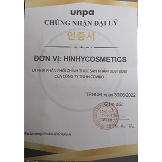 Tẩy Da Chết Môi Sủi Bọt BUBI BUBI LIP