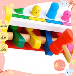 Đập chuột con thỏ cho bé