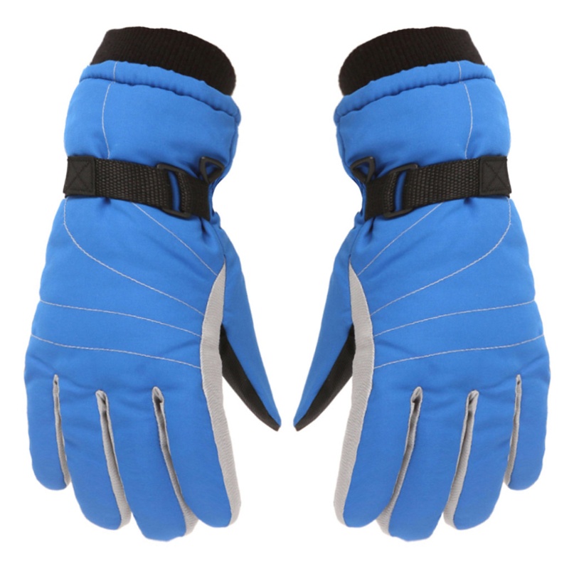 Găng Tay Dày Dặn Chống Gió Chống Thấm Nước Giữ Ấm Cho Bé Khi Chơi Thể Thao