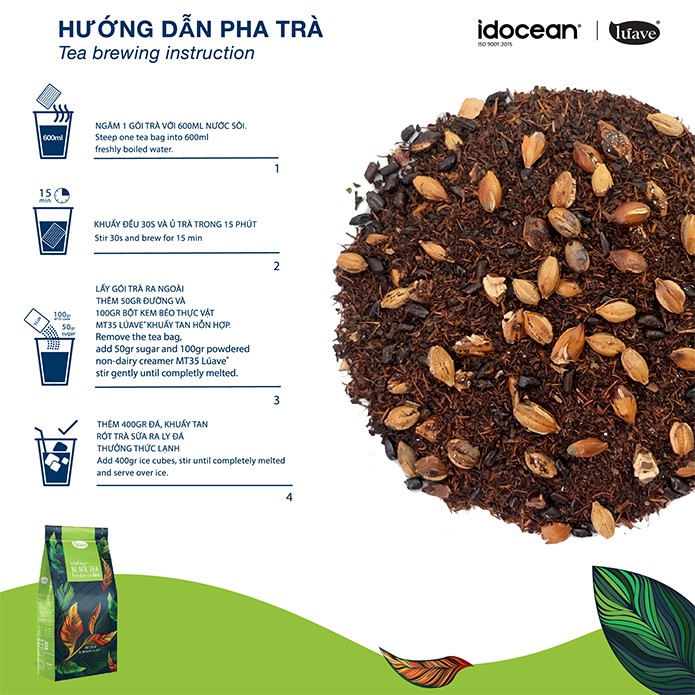 Trà Đen Cổ Điển (Vintage Black Tea) - LÚAVE - 600g