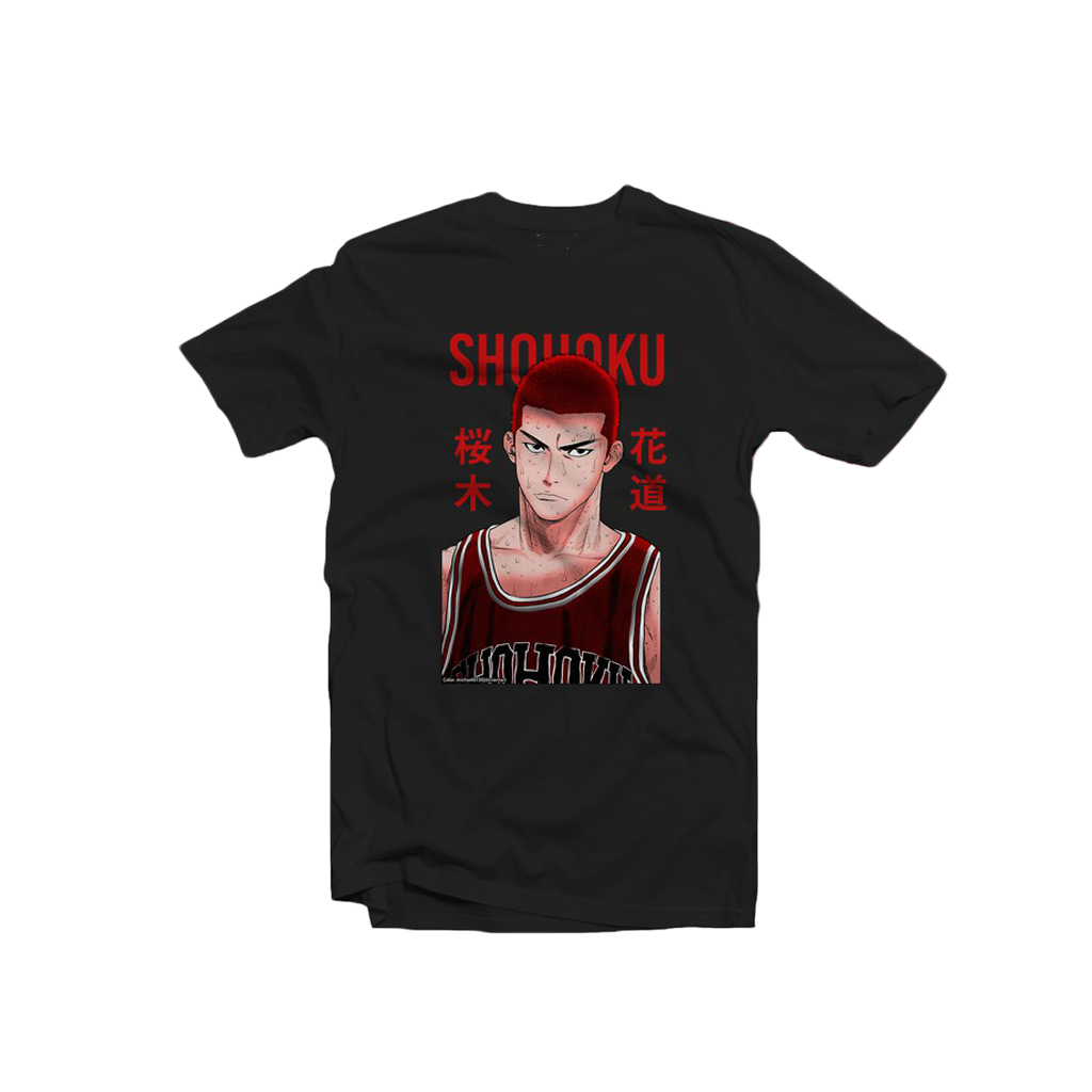 Áo Thun Thể Thao Tay Ngắn In Hình Hanamichi Sakuragi Cá Tính