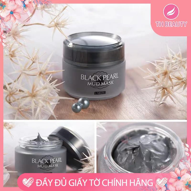 <THẬT 100%> Mặt nạ bùn ngọc trai đen Black Pearl