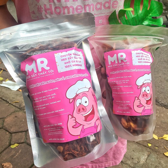 HEO CHÁY TỎI - 90gr - Miss gà khô | BigBuy360 - bigbuy360.vn