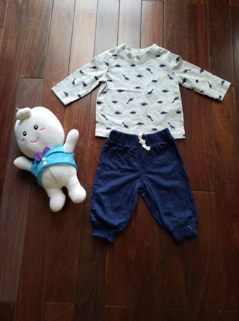 Quần thun dài bé trai size 3m-18m