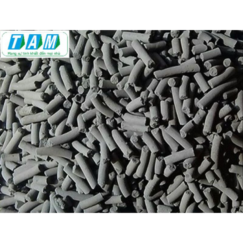 1kg Than hoạt tính dạng viên dùng cho lọc nước và 1 số ứng dụng khác