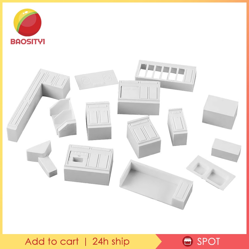 Mô Hình Tủ Bếp Mini Tỉ Lệ 1: 25 Trang Trí Nhà Búp Bê