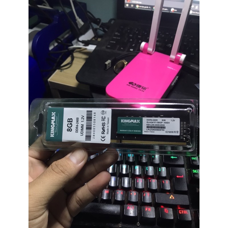 Ram PC KingMax DDR4 8GB 4GB Bus 2400mHz - Hàng Chính Hãng BH 3 Năm