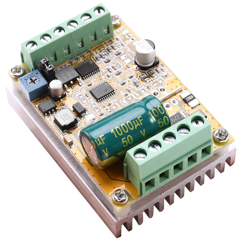 380W 3 Phases Brushless Motor Controller Board(No/Without Hall Sensor) BLDC PWM PLC Driver Board DC 6.5-50V