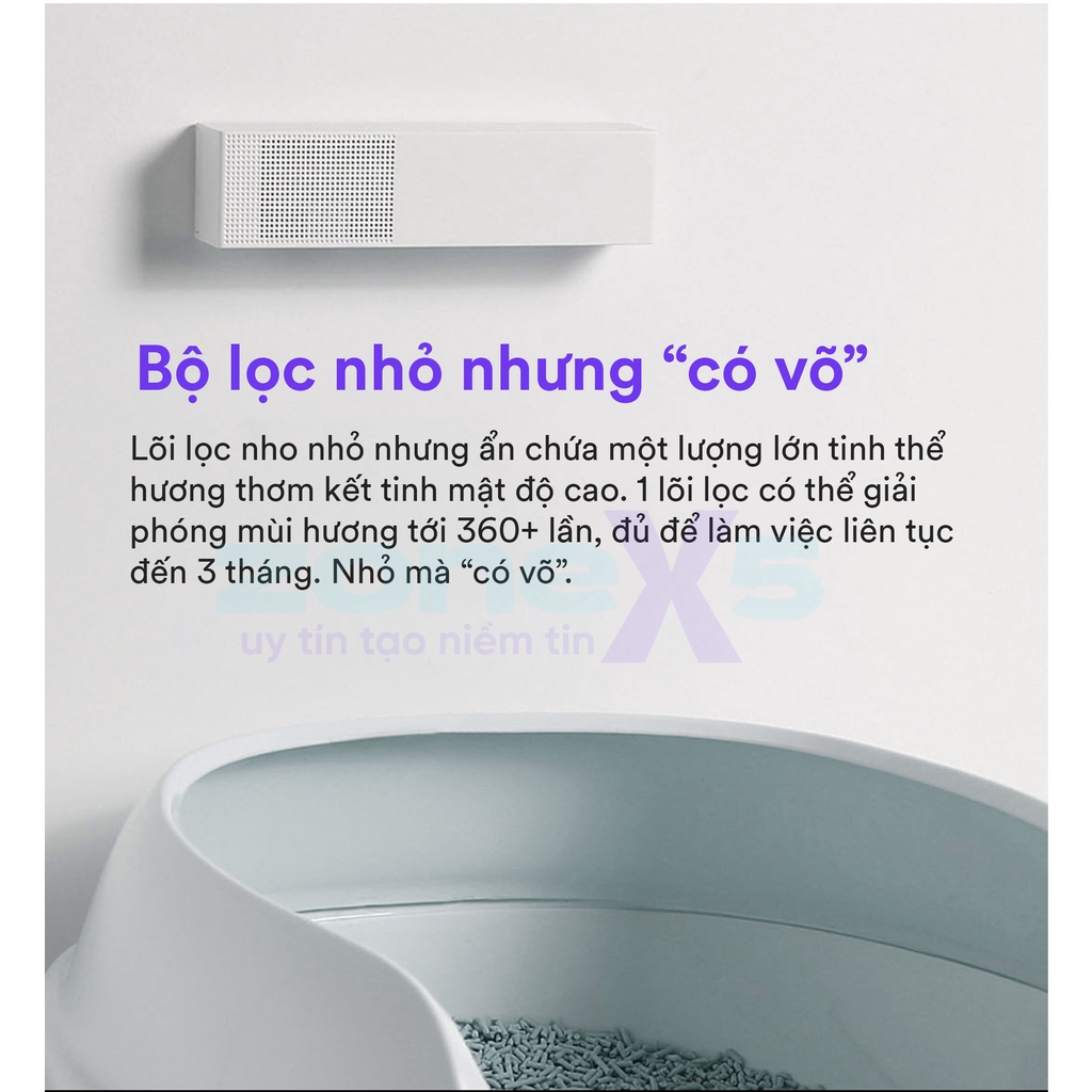 Máy khử mùi vệ sinh thú cưng XIAOMI PETKIT PURA AIR