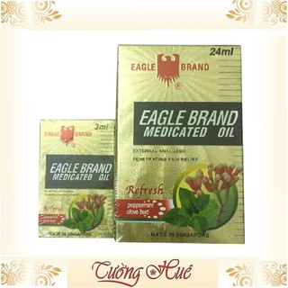 Dầu Vàng Eagle Brand Peppermint Clove Bud - 24ml