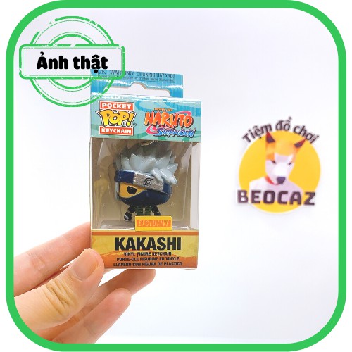 [Full Box] [Tặng Hộp Bảo Vệ] Móc khoá Funko dễ thương nhân vật Kakashi bền màu, nhựa an toàn - Đồ chơi Naruto