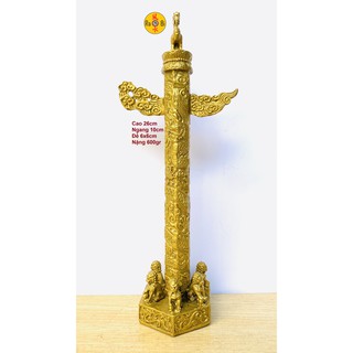 Cột Trời Kỳ Lân Lục Sư Trấn Trạch - Tượng Đồng Phong Thủy