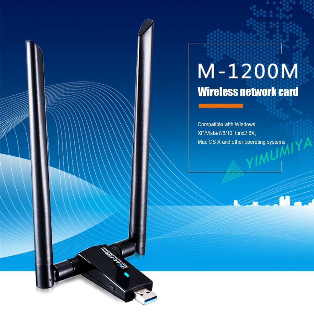 Usb Wifi Dongle 1200m Rtl8812Au 2.4 + 5.8g | BigBuy360 - bigbuy360.vn