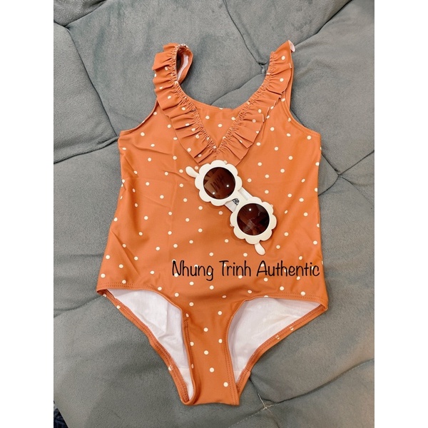 Áo bơi H&amp;m chuẩn auth UK sz1-2/2-4y siêu tây cho bé gái