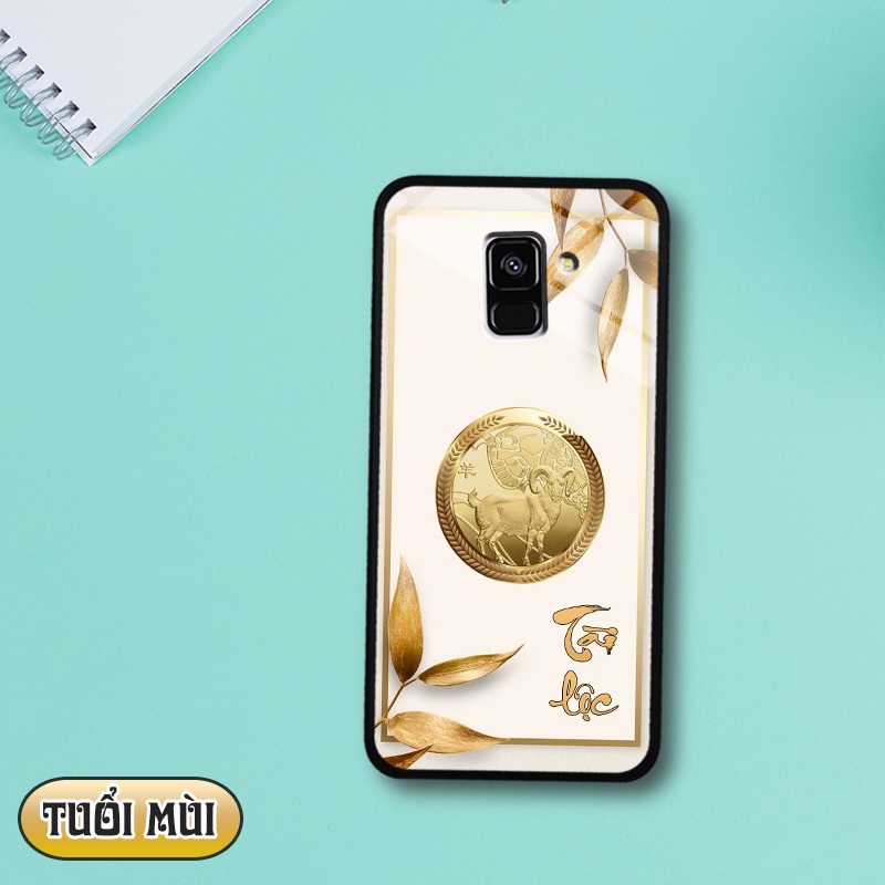 Ốp kính 3D 12 con giáp Samsung Galaxy A8 PLUS 2018