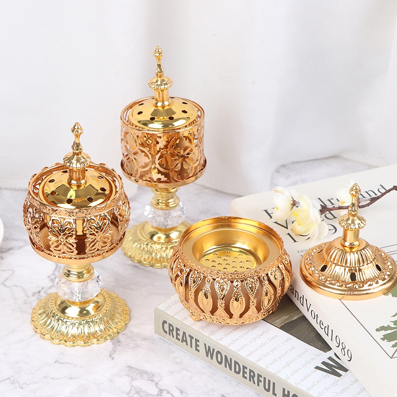 Giá đỡ đốt trầm hương bằng gỗ đàn hương phong cách châu Âu sáng tạo