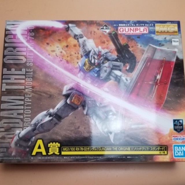 Mô hình lắp ráp Gundam MG Rx78-2 Orgins bản đặc biệt hàng new