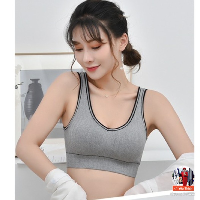 Áo bra thể thao phong cách hàn quốc có mút ngực - áo ngực havana FLA21 | BigBuy360 - bigbuy360.vn