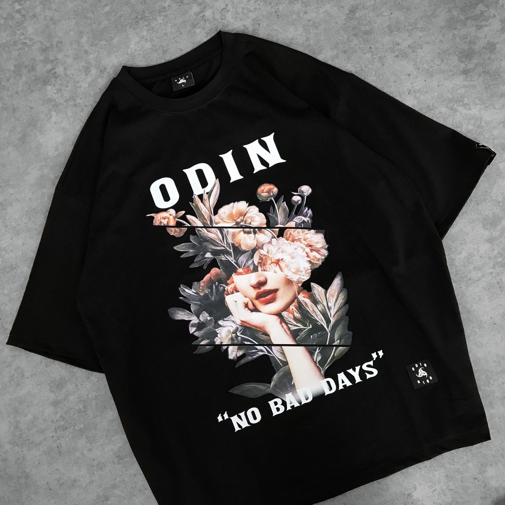 Áo Thun Oversize No Bad Days, Áo phông chất liệu 100% cotton co giãn 2 chiều, Local Brand ODIN CLUB