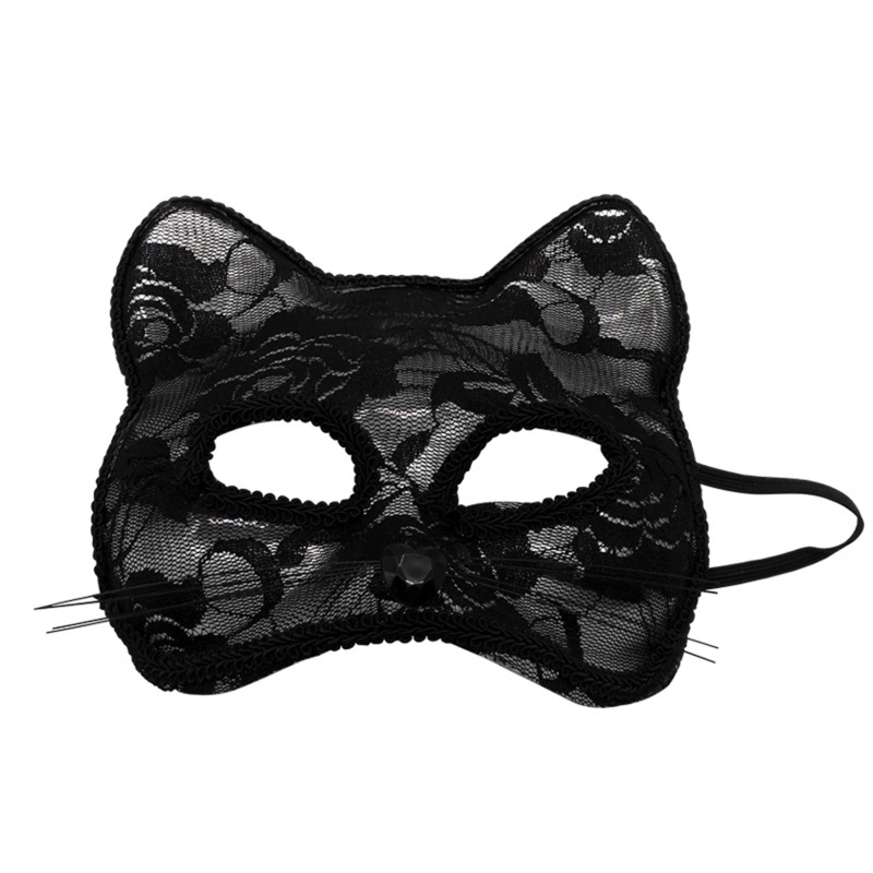 Đầm Ren Thêu Hình Mèo / Cáo Quyến Rũ Cho Nữ Dịp Halloween