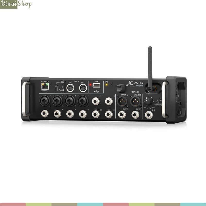 Behringer X Air XR12 - Bàn Trộn Micro Kĩ Thuật Số Cho IPhone, IPad, Máy Tính Bảng