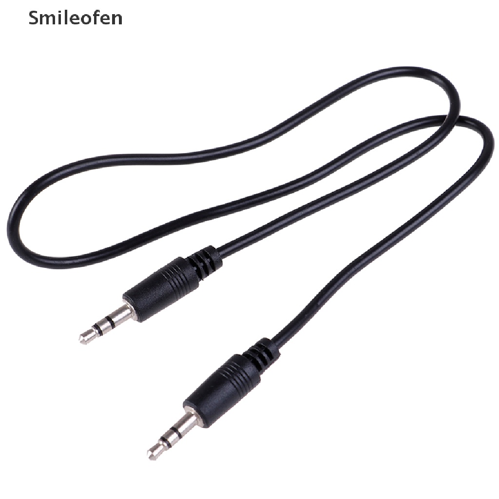 1 Dây Cáp Âm Thanh aux Giắc Cắm 3.5mm Dài 1m Chuyên Dụng Cho Xe Hơi