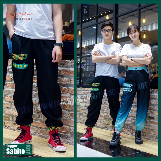 Quần Jogger KnY - Sabito & Giyuu