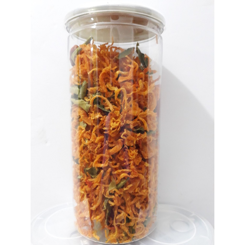 Khô Gà Xé Cay Lá Chanh Hũ 300g