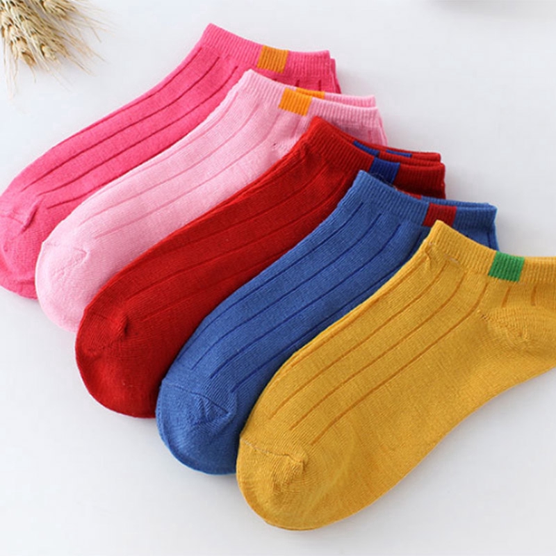 1 Cặp Vớ Cotton Cổ Ngắn Jp1
