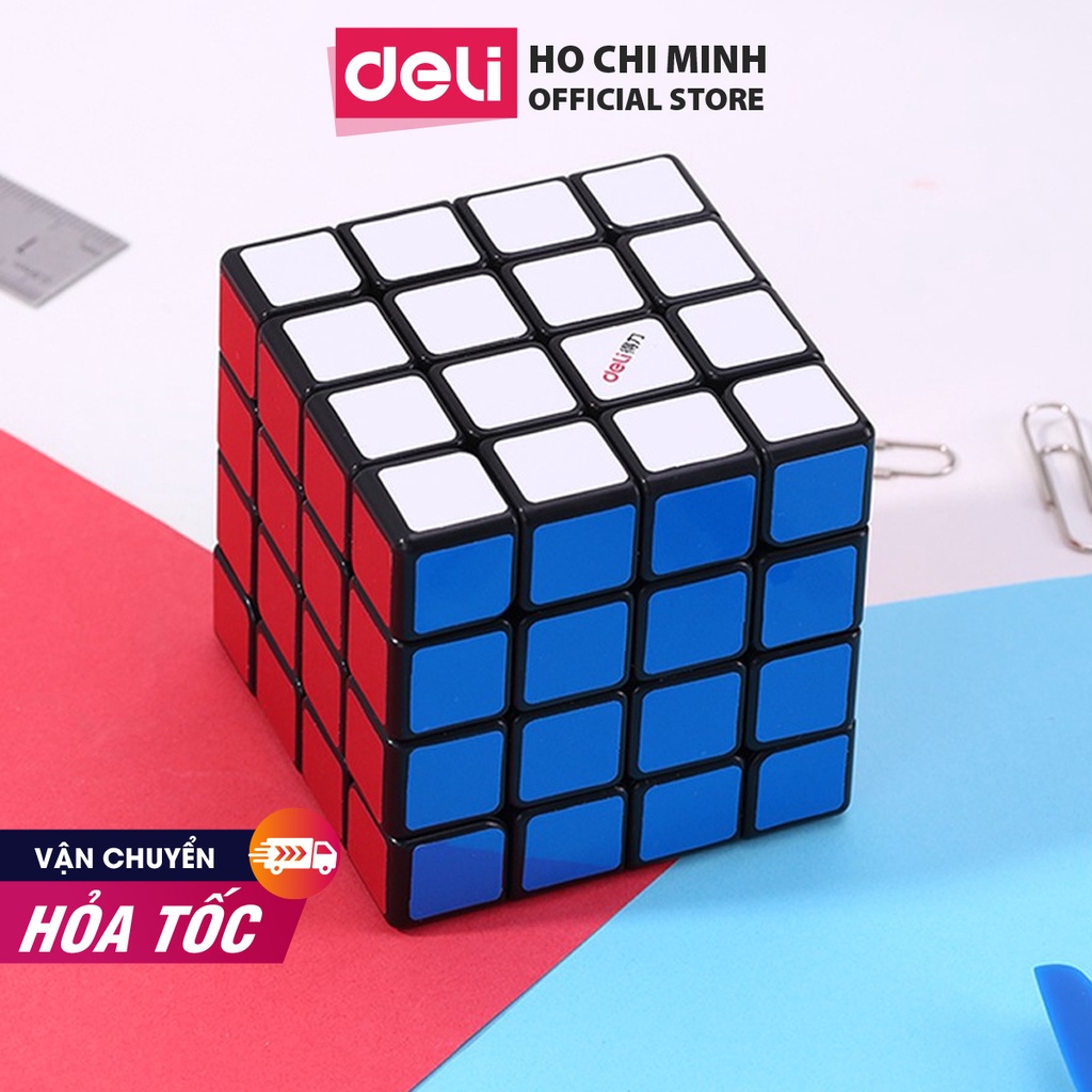 Rubik 4x4, 2x2, 3x3, tam giác, biến thể Deli - trò chơi trí tuệ - 74503/74507/74508/74509/74512/74521/74522