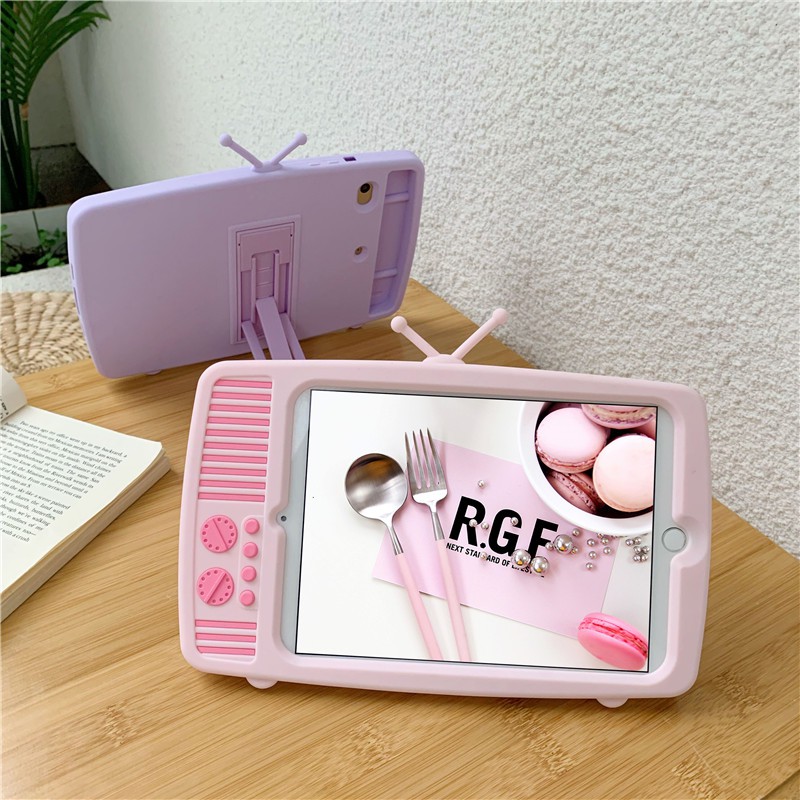 Ốp Máy Tính Bảng Silicon Cho iPad 7.9&quot; 9.7&quot; 10.2&quot; 10.9&quot; 11&quot; Mini 1 2 3 4 5/Air 1/Air 2/Pro 9.7/5th 6th 2017 2018/7th 8th Gen 2019 2020